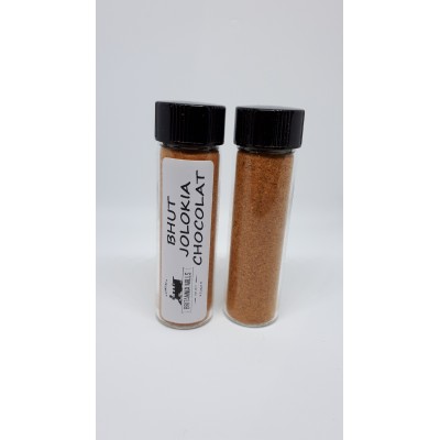 Piment Fantome brun (Ghost Pepper - Bhut Jolokia)   - Poudre de piment forts - 100% pure - 10 grammes (environ)